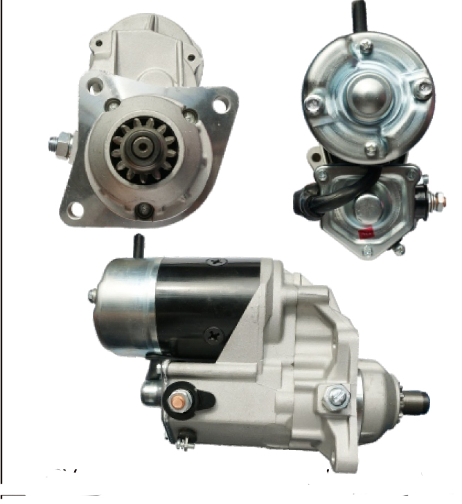 Denso -  Starter Motor For Bluebird,Thomas,Cummins,Lester 18506,2-2455-ND