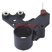 Alternator Brush Holder For Delco 22SI series Oval Plug IR/EF Alternators 39-116 - Brush holder